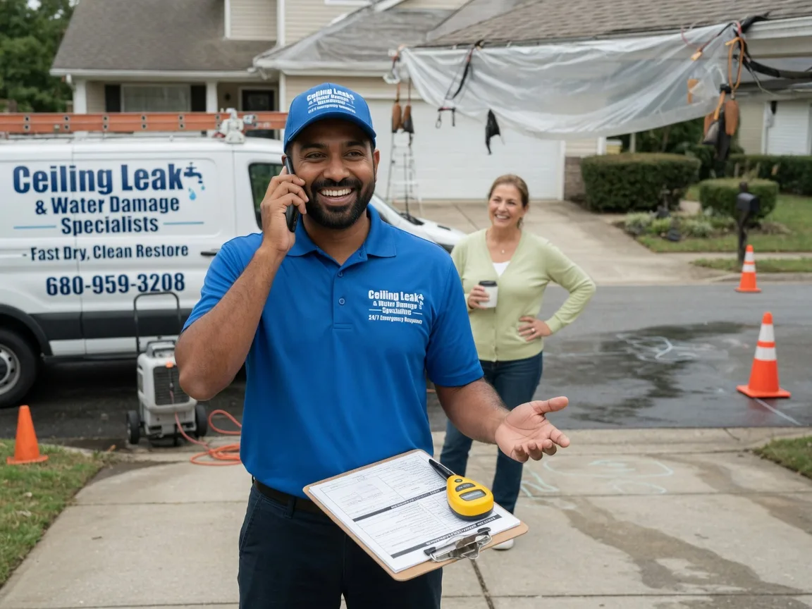 Ceiling Leak Cleanup Chelan, WA FAQs